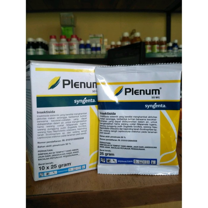 Jual Insektisida Plenum 50WG Bahan Aktif Pimetrozin - Kab