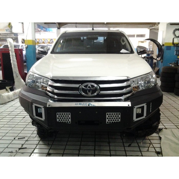 Jual BUMPER DEPAN KSL TANPA LOOP DOUBLE CABIN TOYOTA HILUX 15