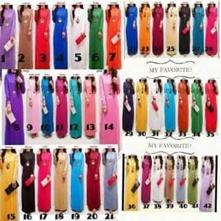 Foto Produk Manset gamis( daleman gamis) spandex baloon (melar.tipis.) dari Winnie Collection