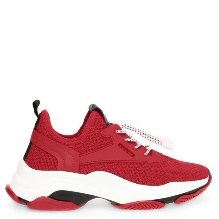 steve madden red sneakers