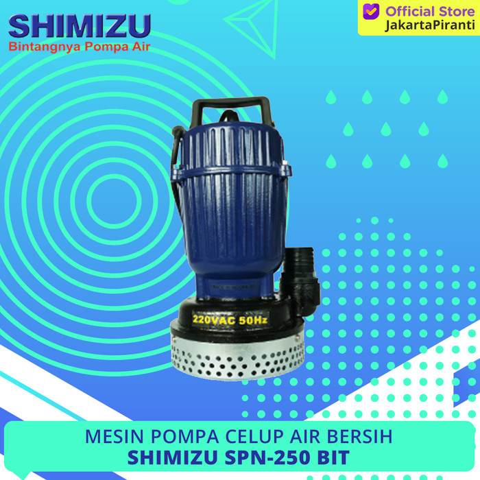 Jual Pompa Celup Shimizu SPN 250 BIT - Pompa Celup Air ...