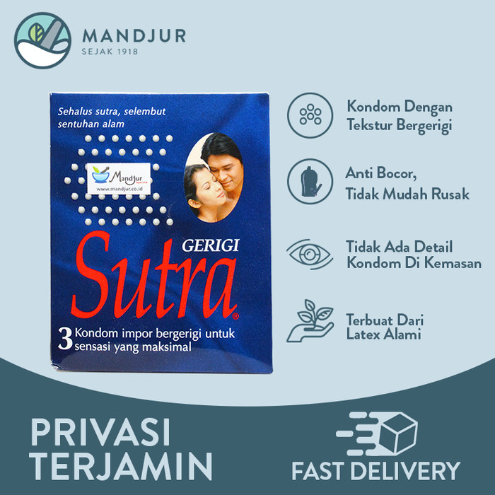 Jual Kondom Sutra Gerigi (Isi 3) - Jakarta Pusat - moermer