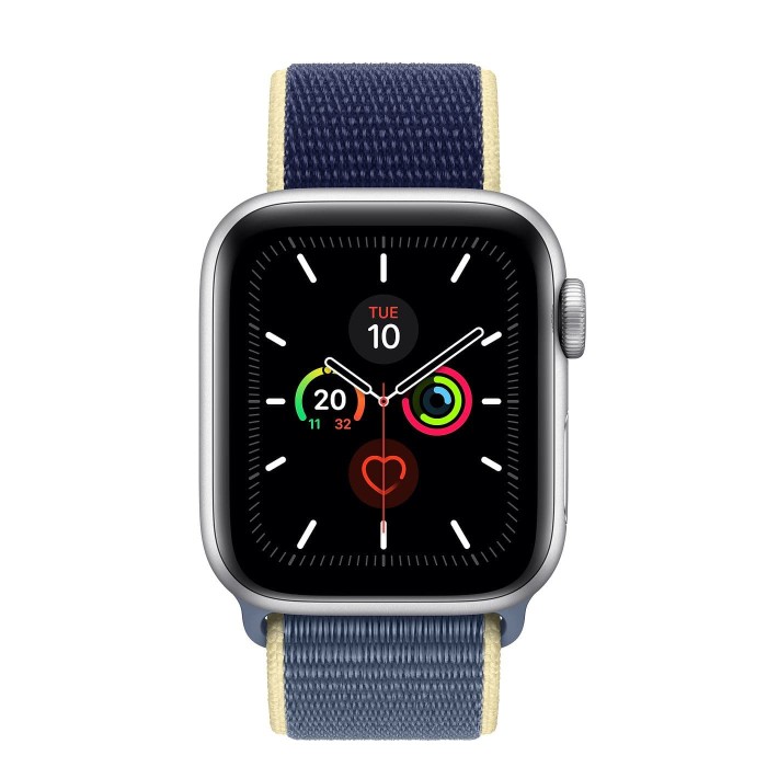 apple watch silver aluminium case