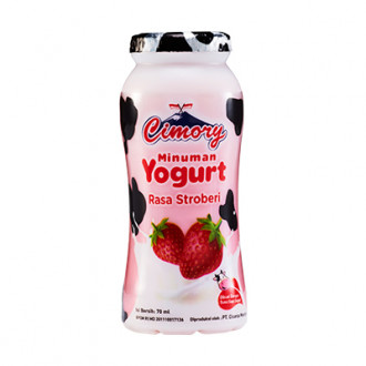 Jual CIMORY YOGHURT DRINK STRAWBERRY 70ML - Kota Batam
