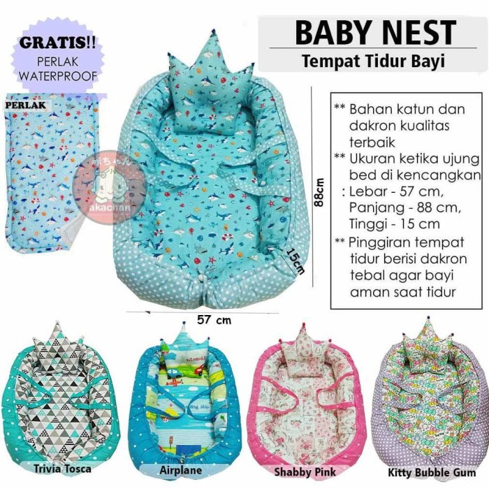 ukuran baby nest