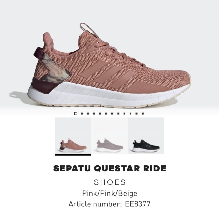 adidas questar ride beige