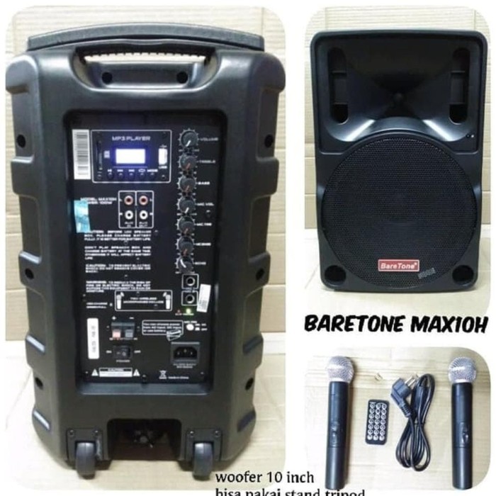 speaker bluetooth 10 inch