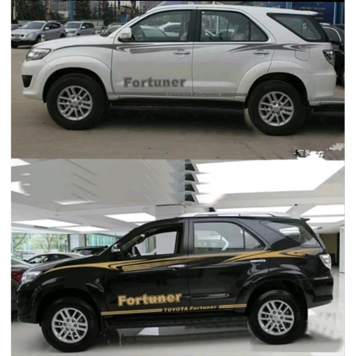 Jual Stiker Mobil Fortuner Stiker Keren All Mobil Bisa Pajero