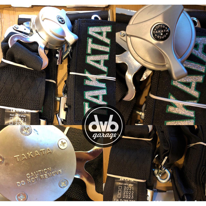 Jual Seatbelt Takata Qr 3 Inch 4 Titik Hitam Dan Hijau Hitam Jakarta Utara Dvb Garage Tokopedia