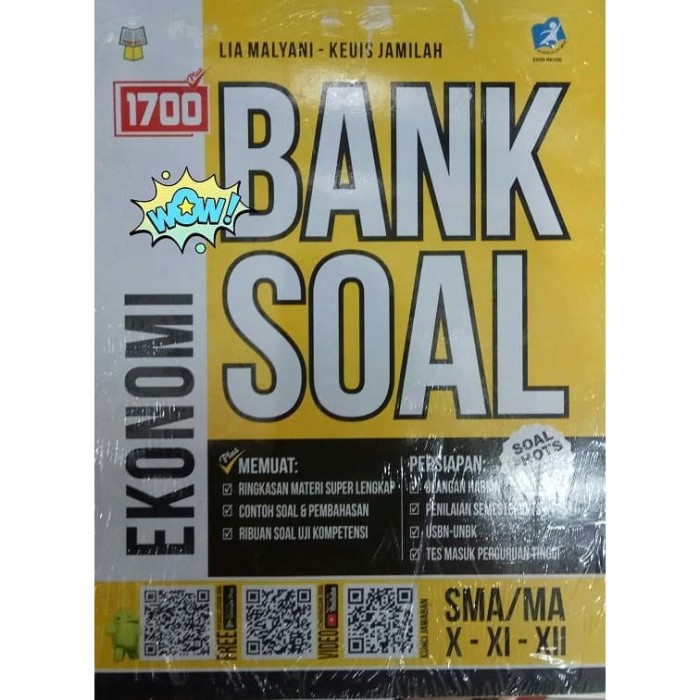 Jual 1700 Plus Bank Soal Ekonomi Sma Kelas 10 11 12 Kab Bojonegoro Nusantara Bookstore Tokopedia