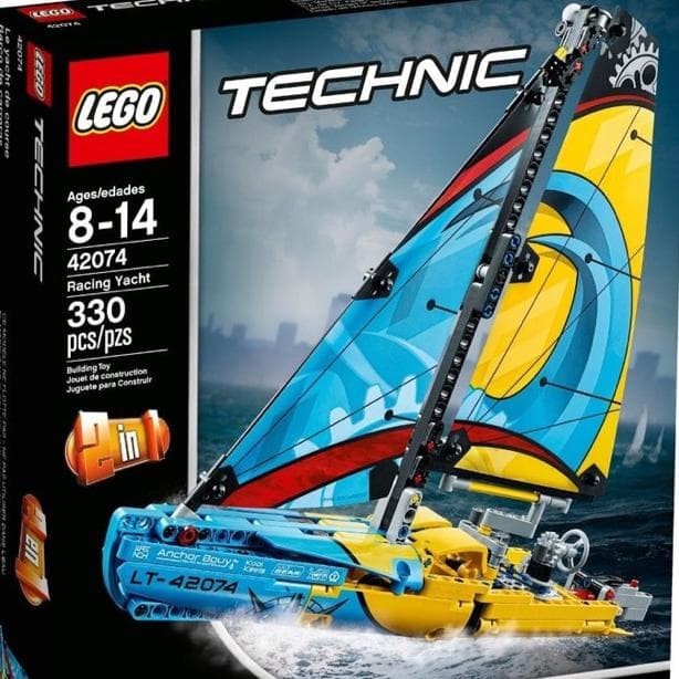 technic lego racing yacht