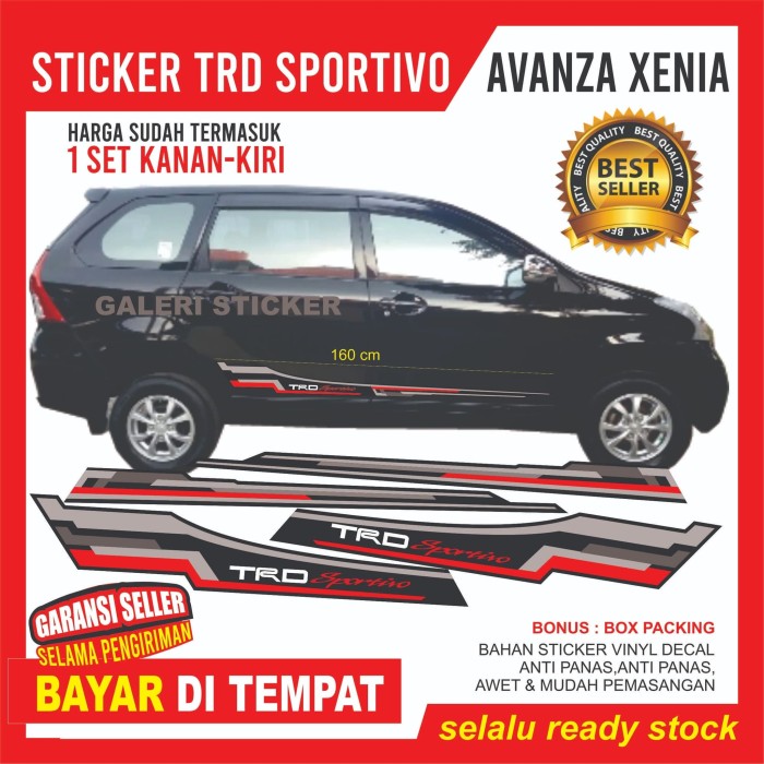 Jual Sticker Trd Sportivo Avanza Hitam Kab Jember Galeri