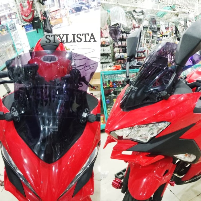  Jual  Windshield Visor Ninja  250  Fi  New 2018 Aksesoris  