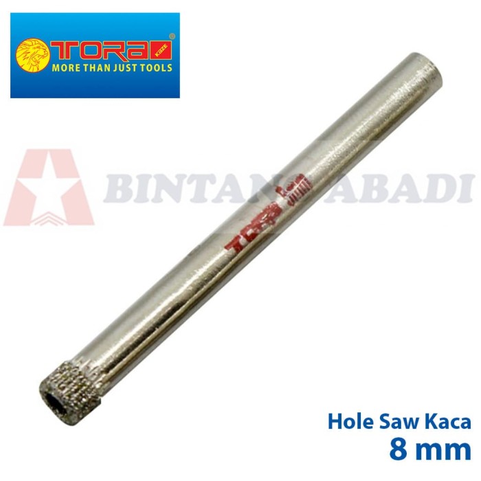 Jual Tora Hole Saw Diamond Cutter 8 mm Mata Bor u/ Kaca