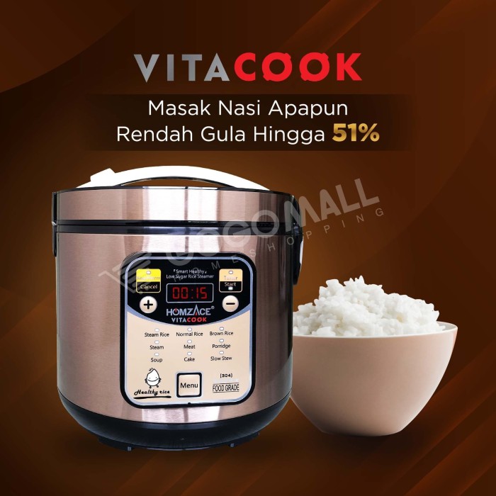 Jual Vitacook Alat  Masak Nasi Sehat  Kota Tangerang 