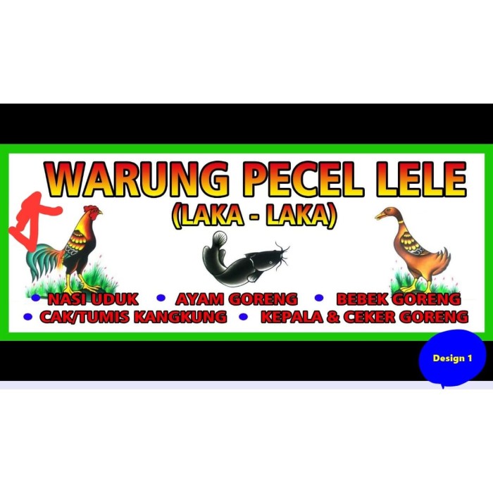 Contoh Spanduk  Nasi  Uduk  Betawi desain  spanduk  keren