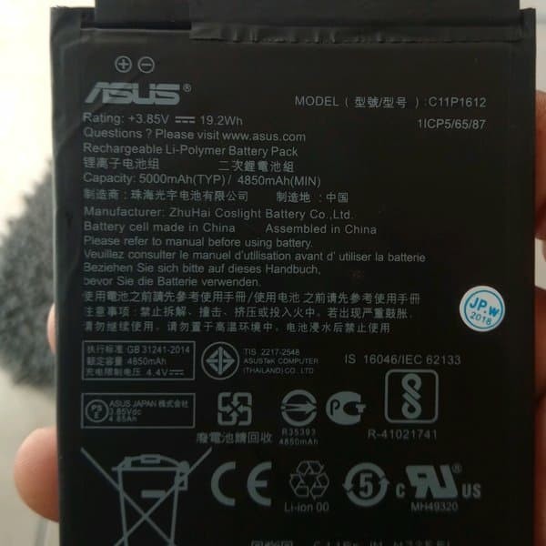Jual Baterai Batre Asus Zenfone 4 Max Pro 5 5in Zc554kl C11p1612 Original Jakarta Barat Dan Store 4 Tokopedia