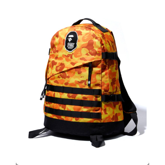 bape x supreme backpack