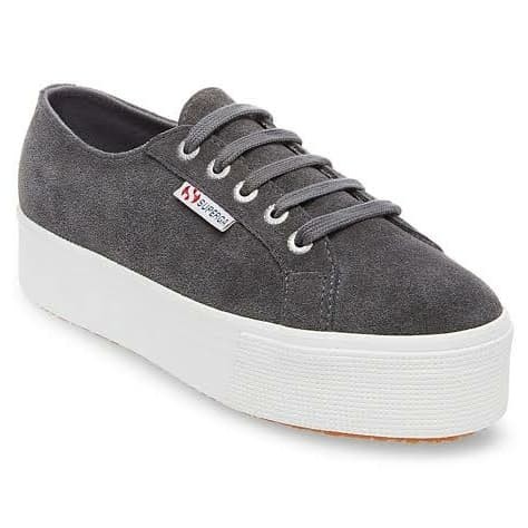 superga suede platform