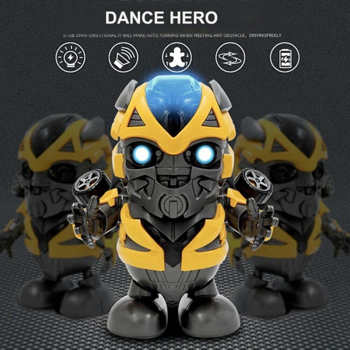 Jual M153B Mainan Robot Bumblebee | Smart Dance Robot with