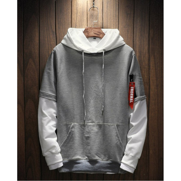 Jual SWEATER DANIEL PRIA LENGAN PANJANG SWEATER HOODIE COWOK POLOS