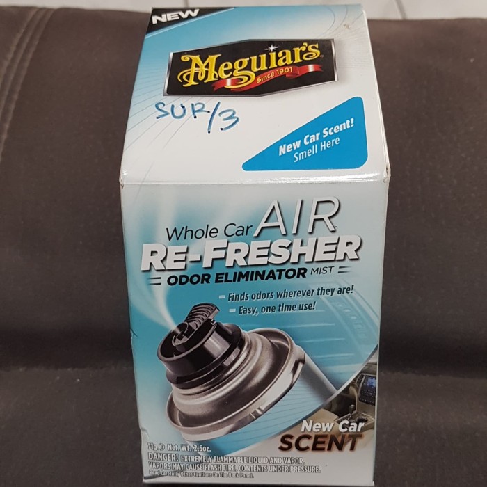 Car Odor Eliminator >> Jual Meguiars Air Re Fresher Odor Eliminator New Car Scent G16402 2 5oz Kota Surabaya Lz Plaza Tokopedia Car Odor Eliminator >> Jual Meguiars Air Re Fresher Odor Eliminator New Car Scent G16402 2 5oz Kota Surabaya Lz Plaza Tokopedia