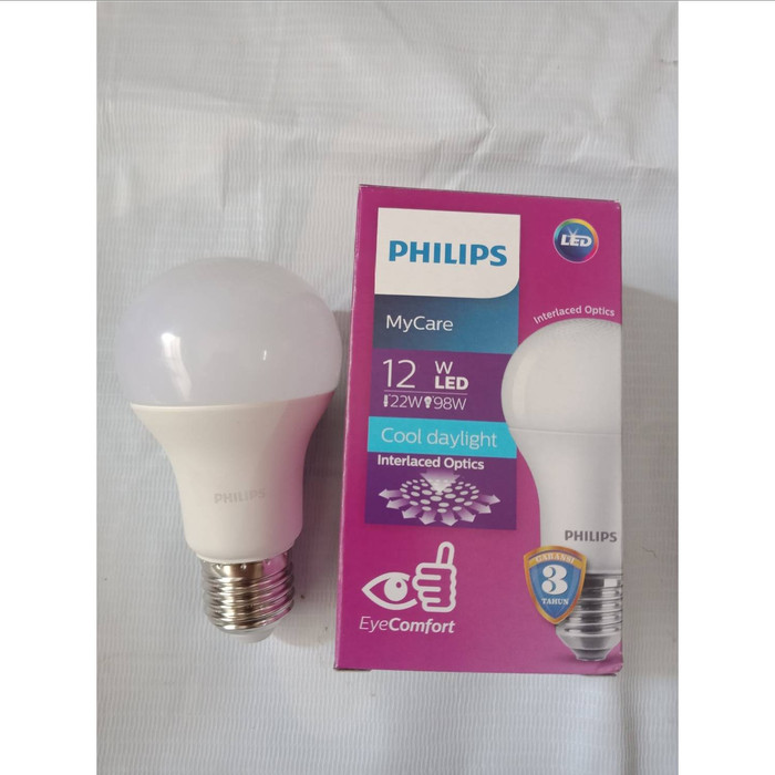  Jual  Bohlam Lampu  LED  Philips  13  w Watt  Putih Cool 