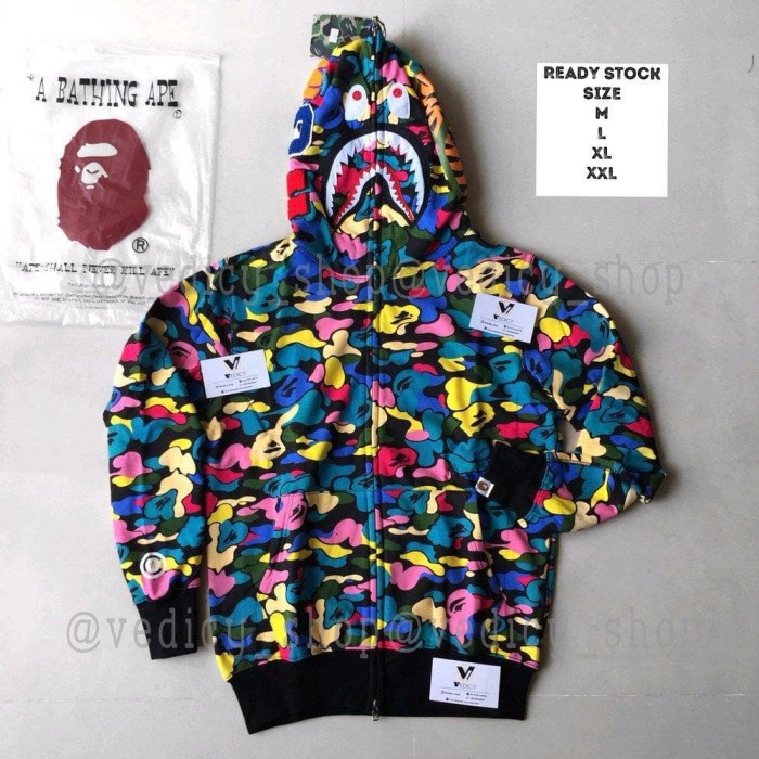 jual hoodie bape original