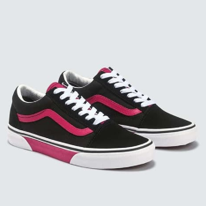 vans old skool black footshop