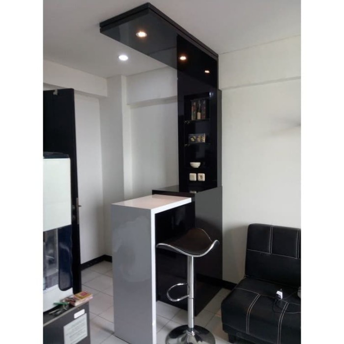 Jual minibar minimalis custom di jakarta harga per meter - Jakarta