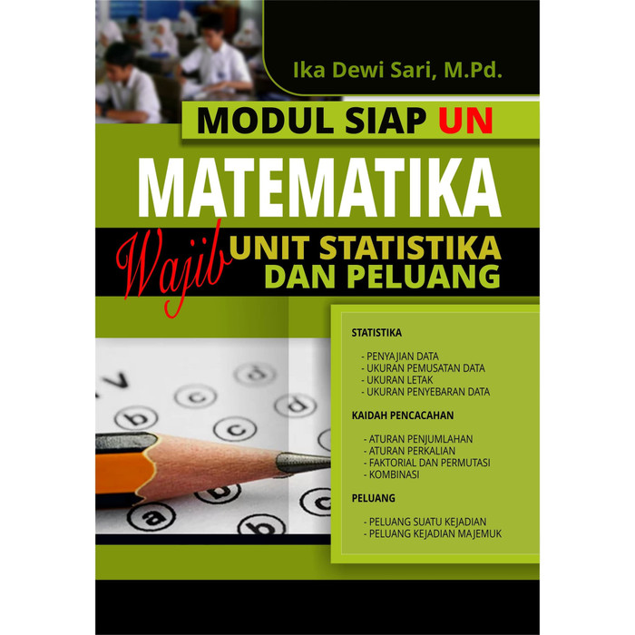 Jual Modul Siap Un Matematika Wajib Unit Statistika Dan Peluang