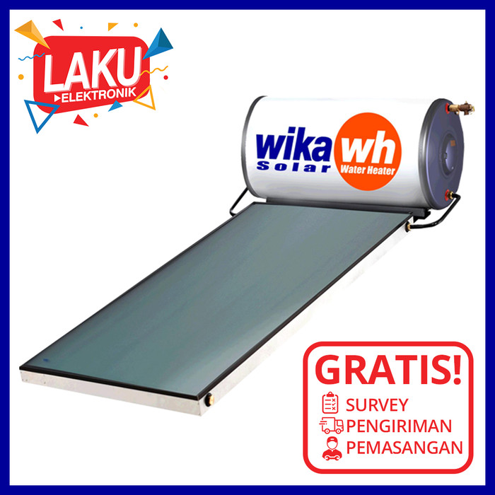 Jual Pemanas Air Tenaga Surya Solar Water Heater WIKA 130 ...