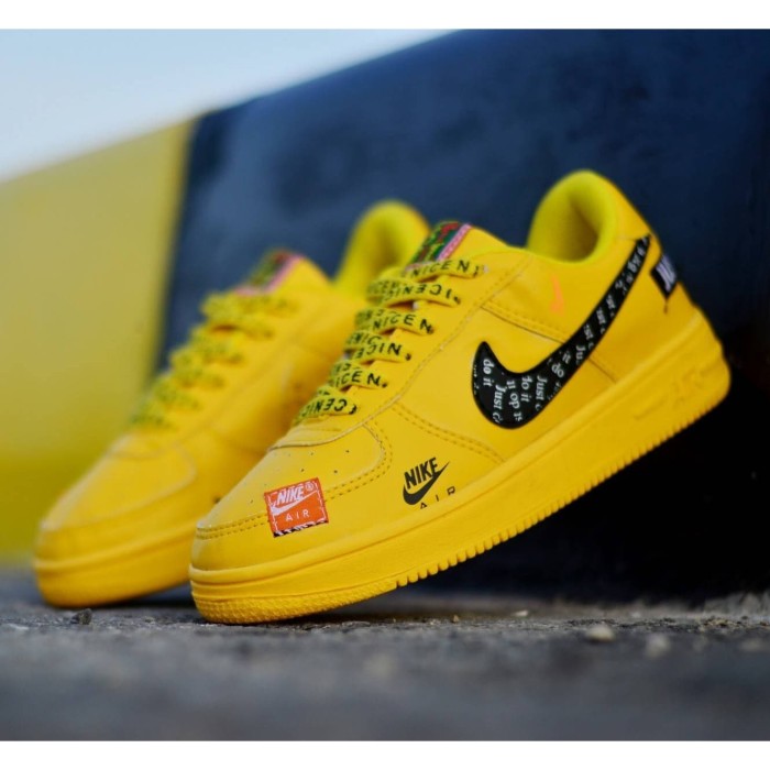 air force 1 just do it yellow air force 1 just do it yellow