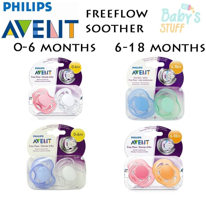 6-18m, # 9 6-18m 2 Pack Baby Soother Dummy Pacifier Nipple Philips Avent Night Time 0-6m