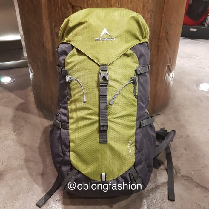 Jual Eiger  Tas  Gunung Lucid Carrier 35L Green Kota 