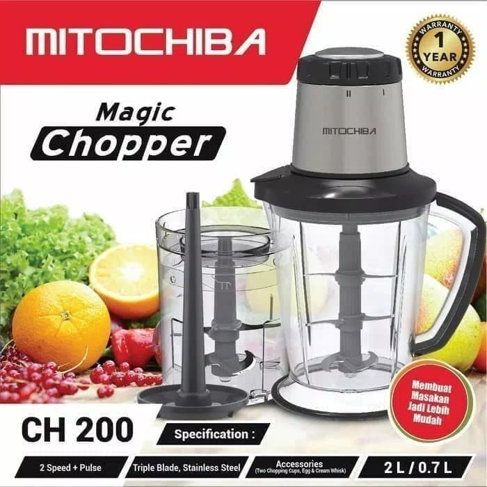 Jual MITOCHIBA CH 200 Food Chopper CH200Mesin Penggiling Daging
