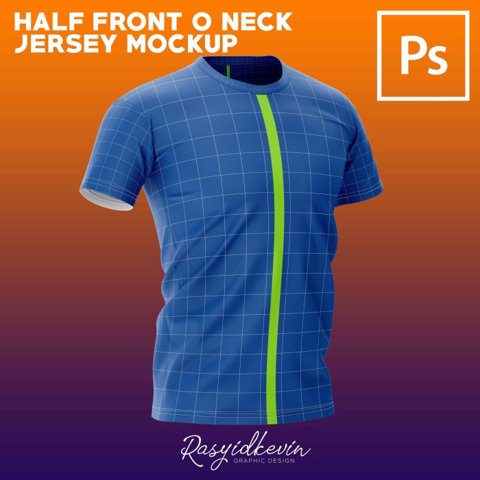 Download Jual Mockup Soccer Jersey 19 O Neck Half Front Photoshop Only Jakarta Selatan Rasyidkevin Creative Tokopedia PSD Mockup Templates