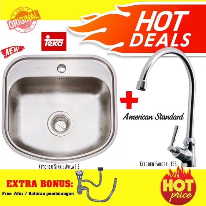 Jual Promo Linea by Teka american standard Kitchen  Sink 