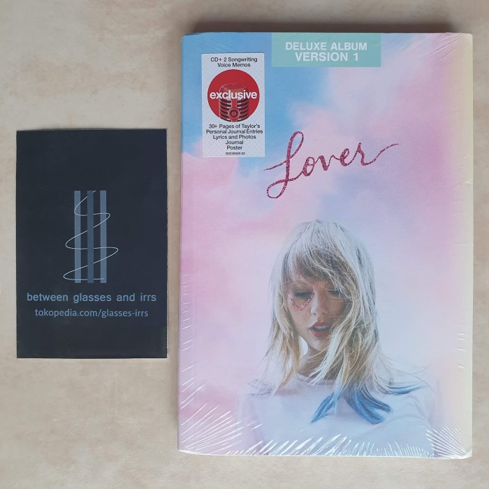 Jual Cd Import Taylor Swift Lover Deluxe Edition Kota Bekasi Between Glasses Irrs Tokopedia