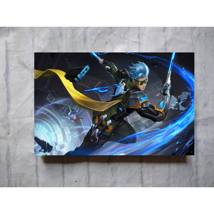 Mobile Legends Gusion Cyber Ops Wallpaper