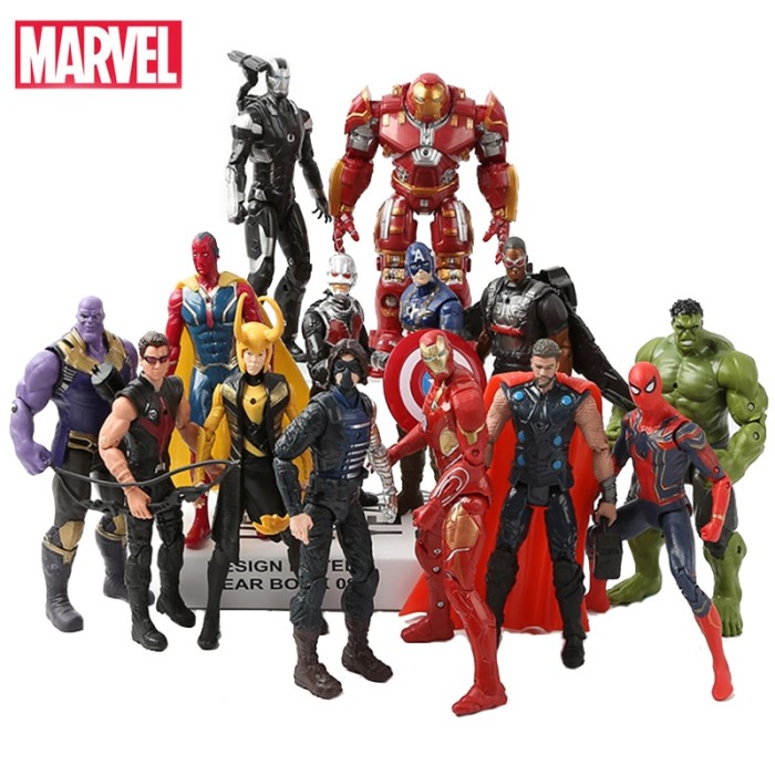 marvel avengers action figure gift set