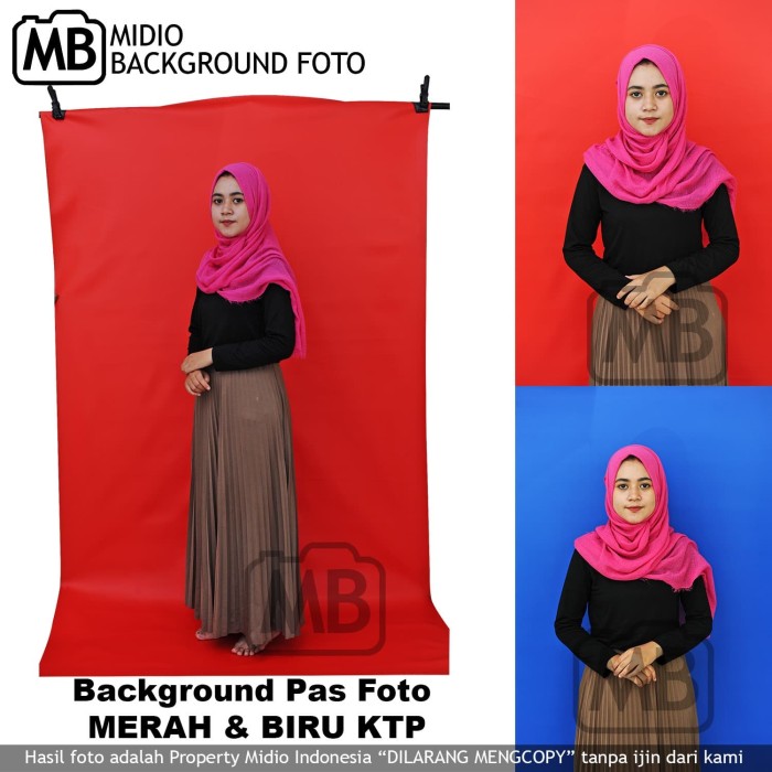 20+ Ide Pas Foto Hijab Background Merah - My Red Gummi Bear