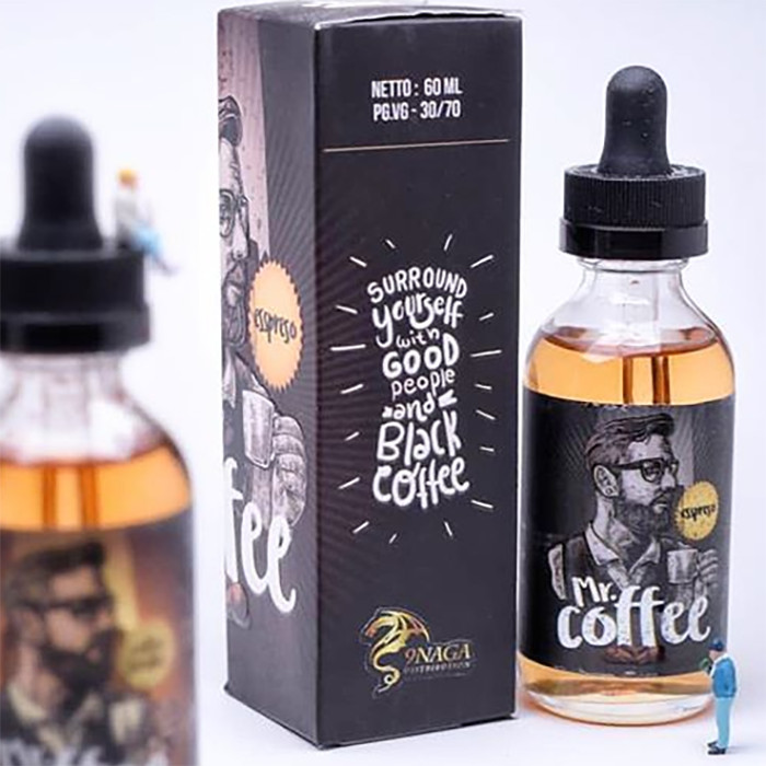 Jual Liquid Vape Mr Coffee Esspreso volume 60 ML Freebase