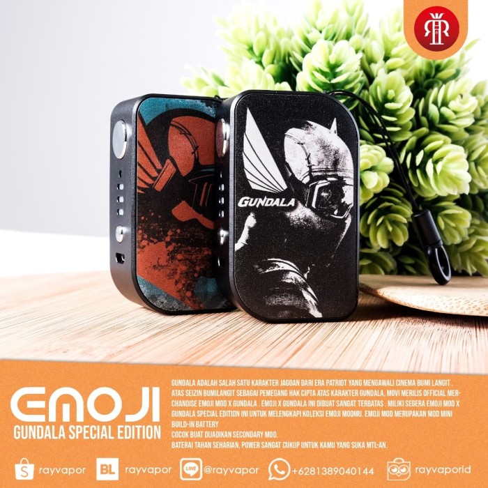 Jual Emoji Mod Pod System By Mod Versi Gue Authentic Vape Vapor Bvo Jakarta Utara Bandar Vaping Indonesia Tokopedia