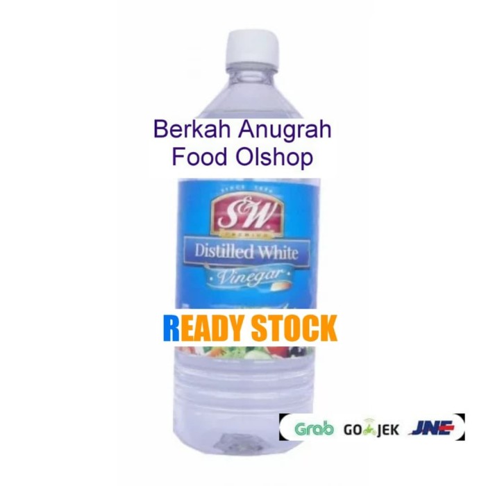 Jual S&W WHITE DISTILLED VINEGAR 946 Ml Jakarta Utara BerkahAnugrah