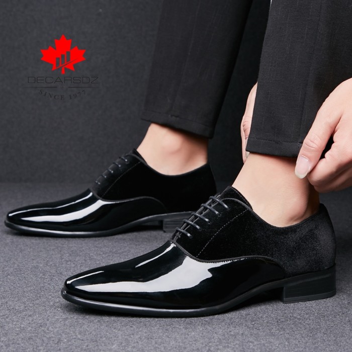 Jual Termurah 2019 Formal Shoes Men Fashion Black Design Wedding