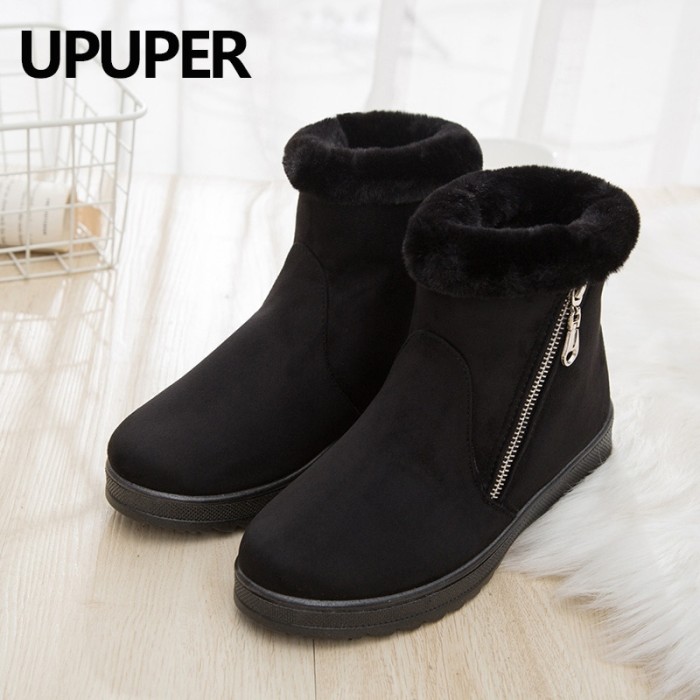 Warm winter ankle boots Clearance