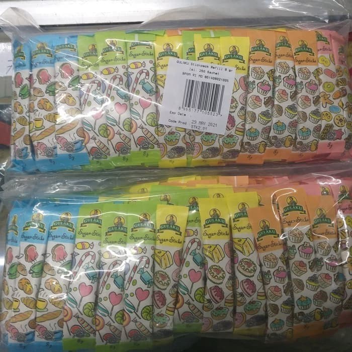 Jual gulaku stick 125 x 8gr gula sachet - Jakarta Barat ...