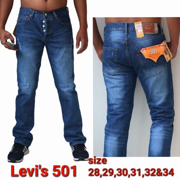 levi's classic blue jeans