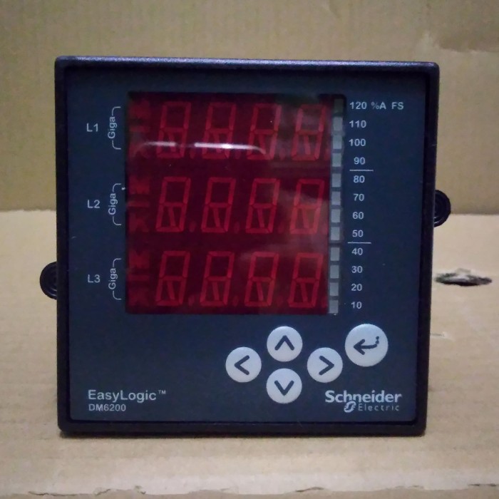 Ju   al Schneider Ampere Frekuensi Volt Meter Digital